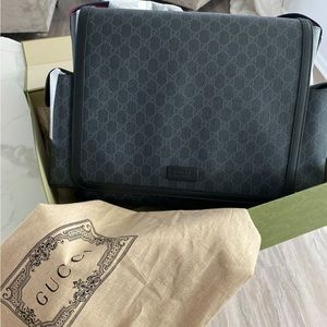 GG Supreme diaper bag